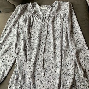 long sleeved blouse